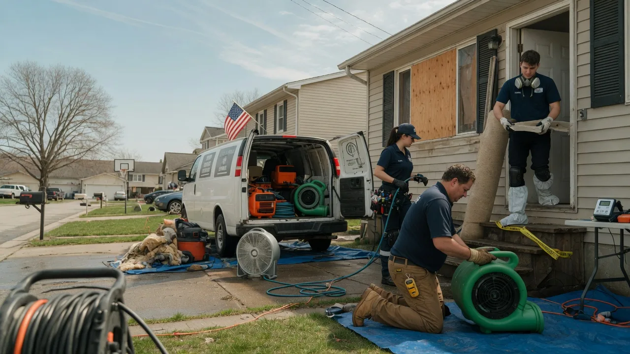 Water Damage Restoration in Meadow, SD near me